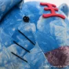 Blue tie-dyed tiger dolls, other figurines, plush toys and ornaments Application Scenario
